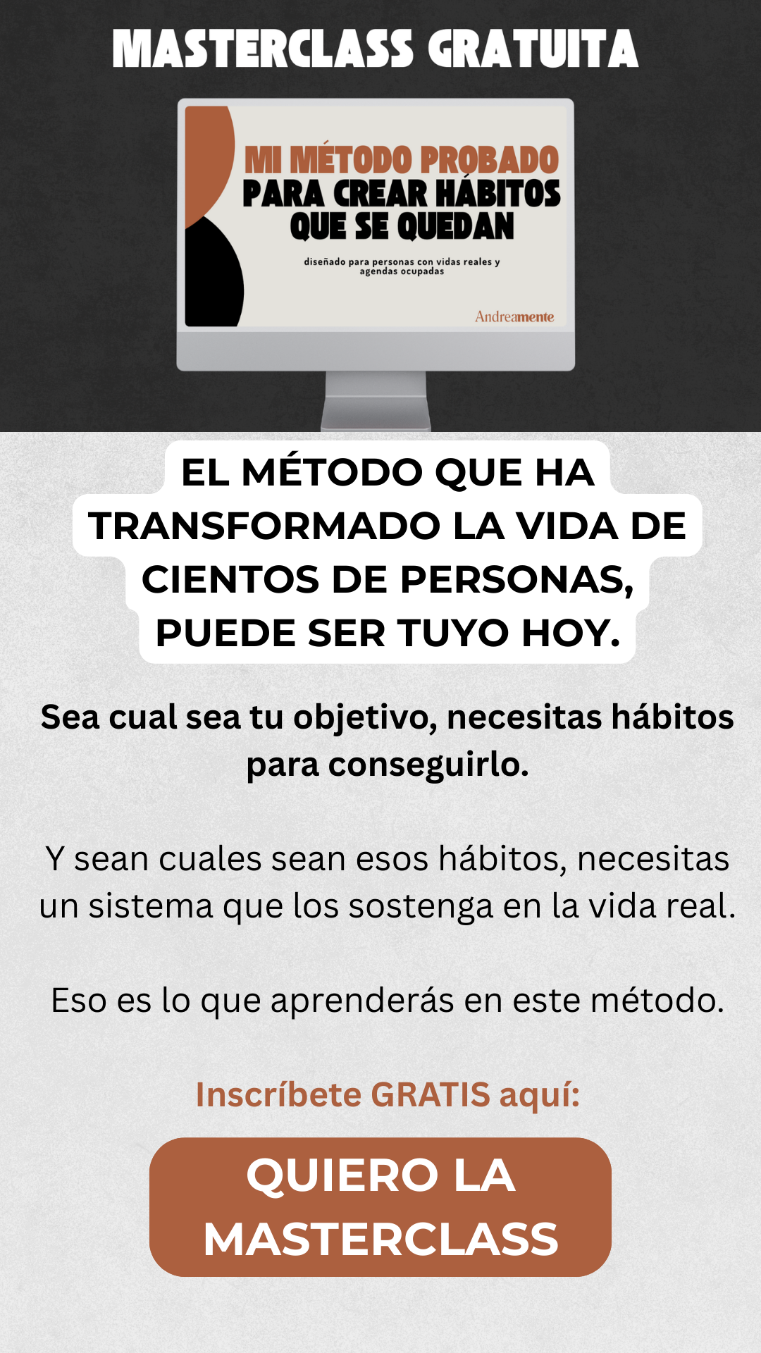 Masterclass Hábitos que se quedan